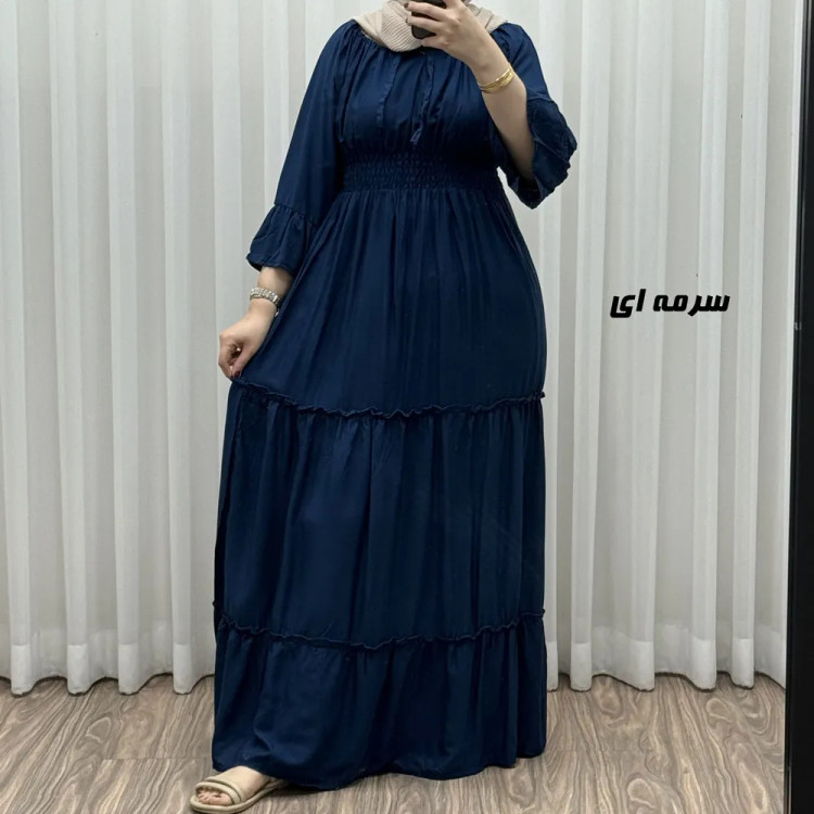 پیراهن ساحلی زنانه مدل پرنسسی کد 1749