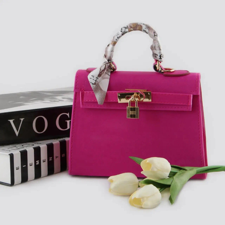 کیف پاسپورتی چرم مصنوعی زنانه روزمره با بند بلند
