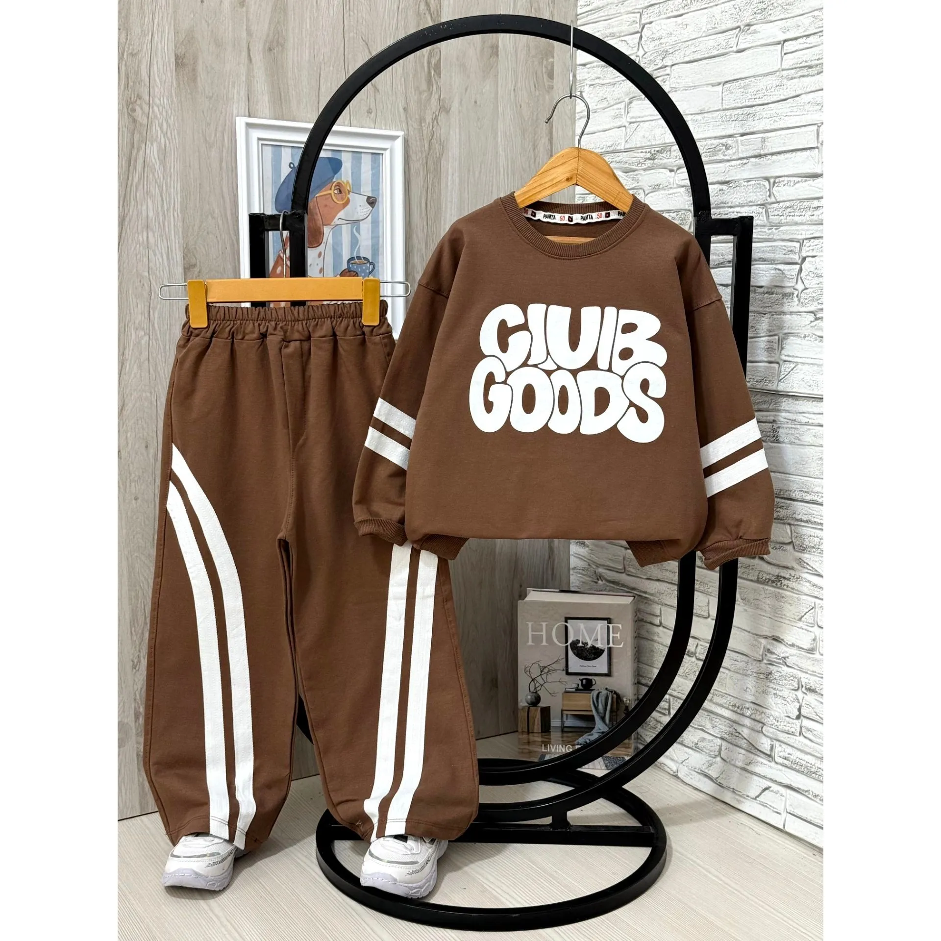 ست بلوز شلوار دورس پسرانه اسپرت گرم بالا سایز 50 تا 65