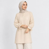 تونیک زنانه لینن مدل کوک دوزی