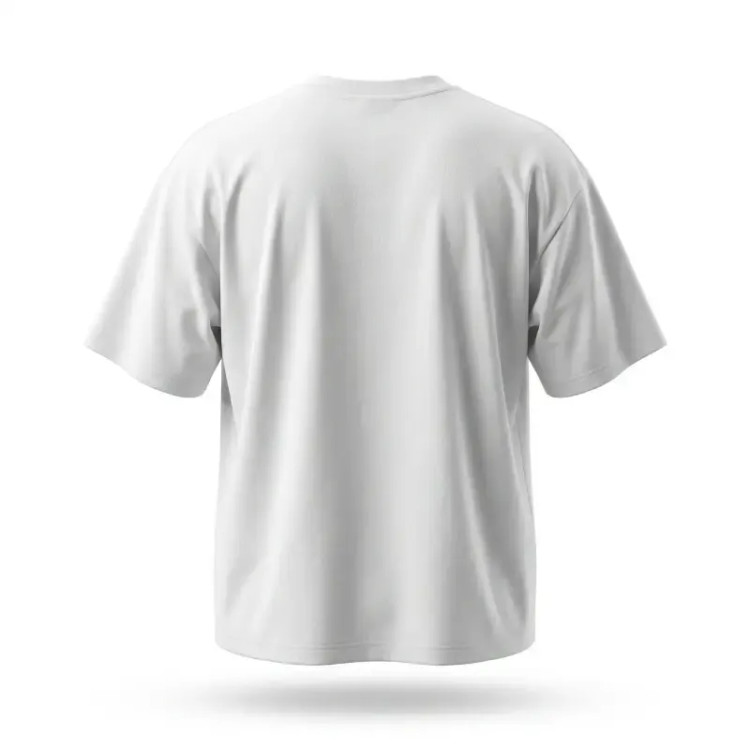 تیشرت سفید پارچه ماکان با بافتی لطیف و خوشفرم